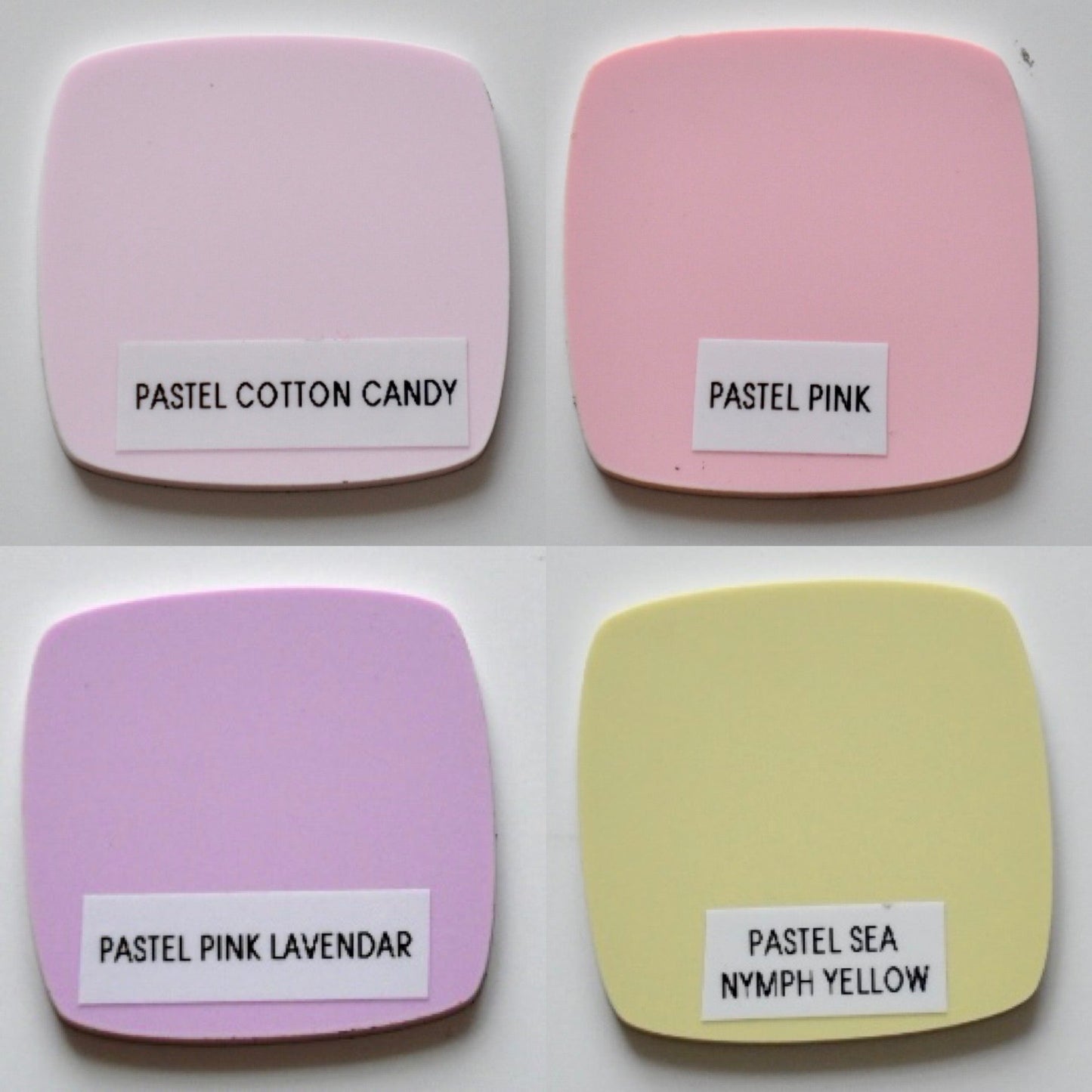 Acrylic Components - Organic Oval Set