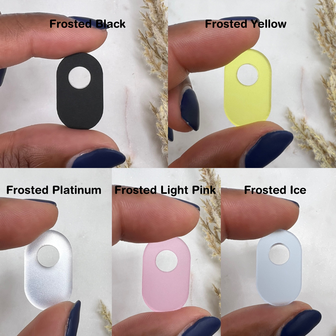 Acrylic Components - Organic Oval Set