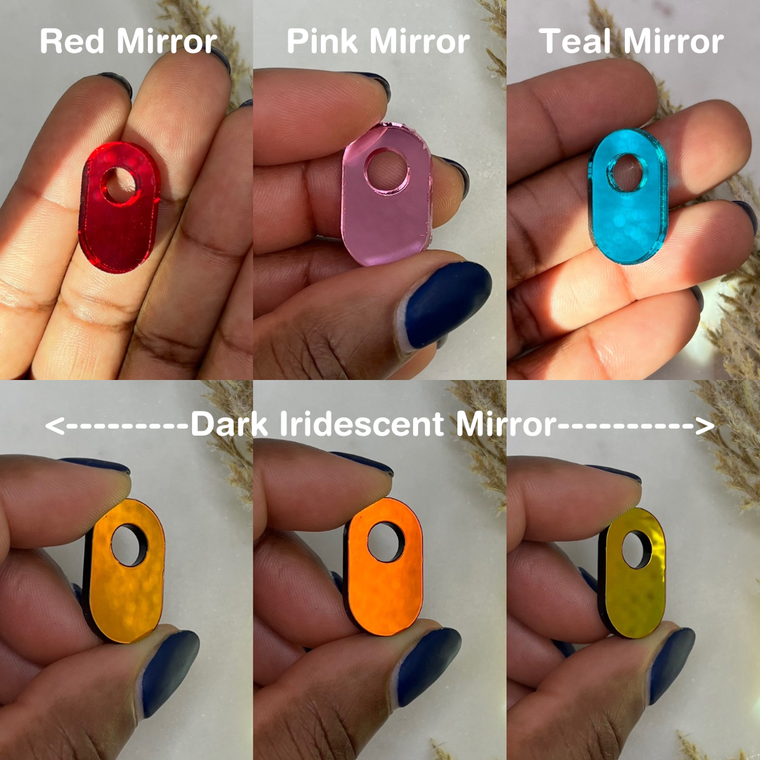 Acrylic Components - Organic Oval Set