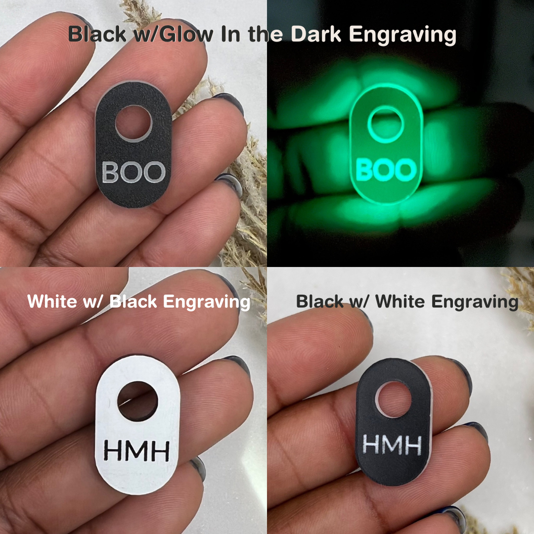 Acrylic Components - "Boo"