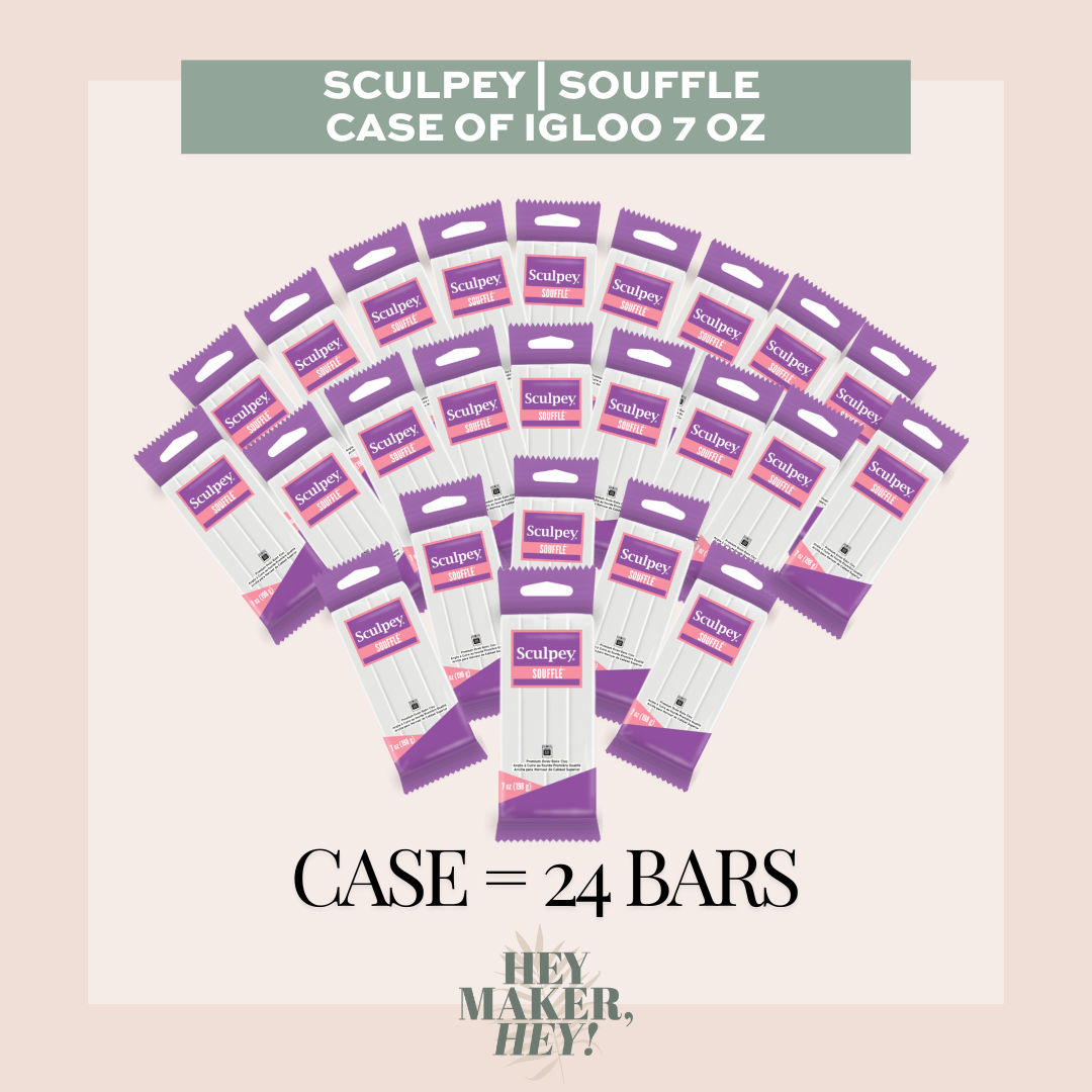 Sculpey Souffle 7 oz CASE (24 BARS)