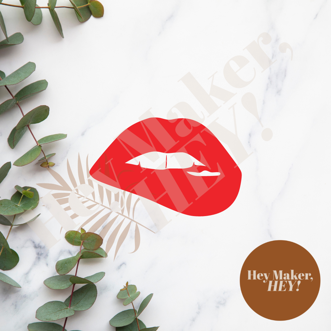 Acrylic Components - Lip Biting