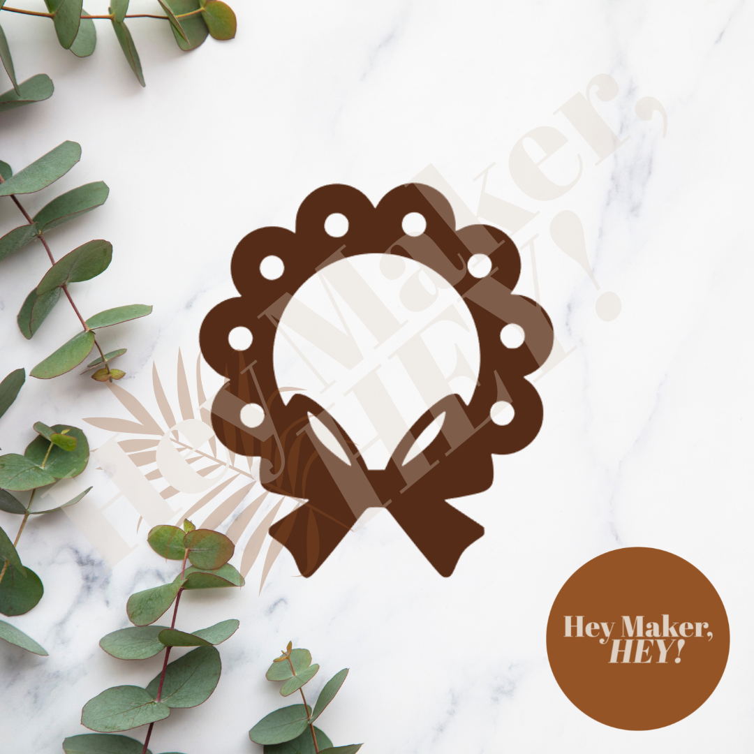Acrylic Components - Wreath