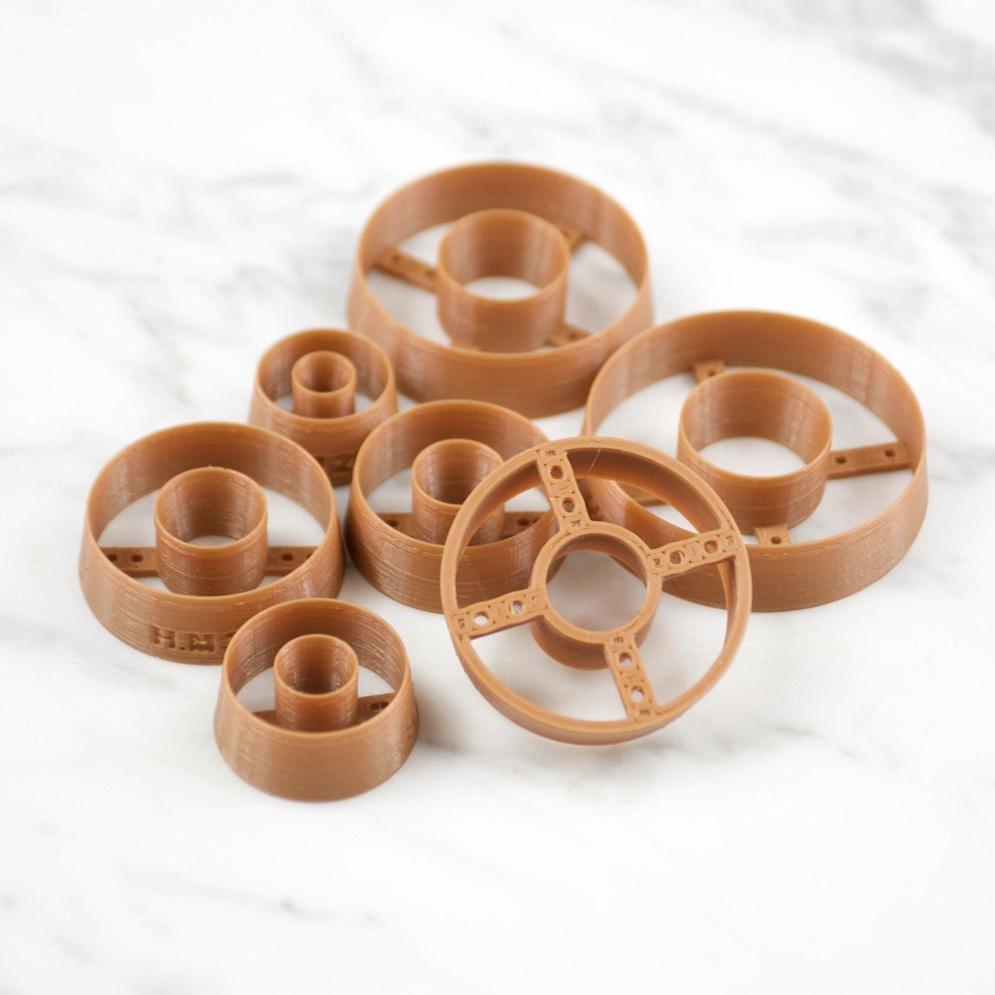 Circle Donut Cutters - handmade earrings - handcrafted earrings - Saint Petersburg, Florida