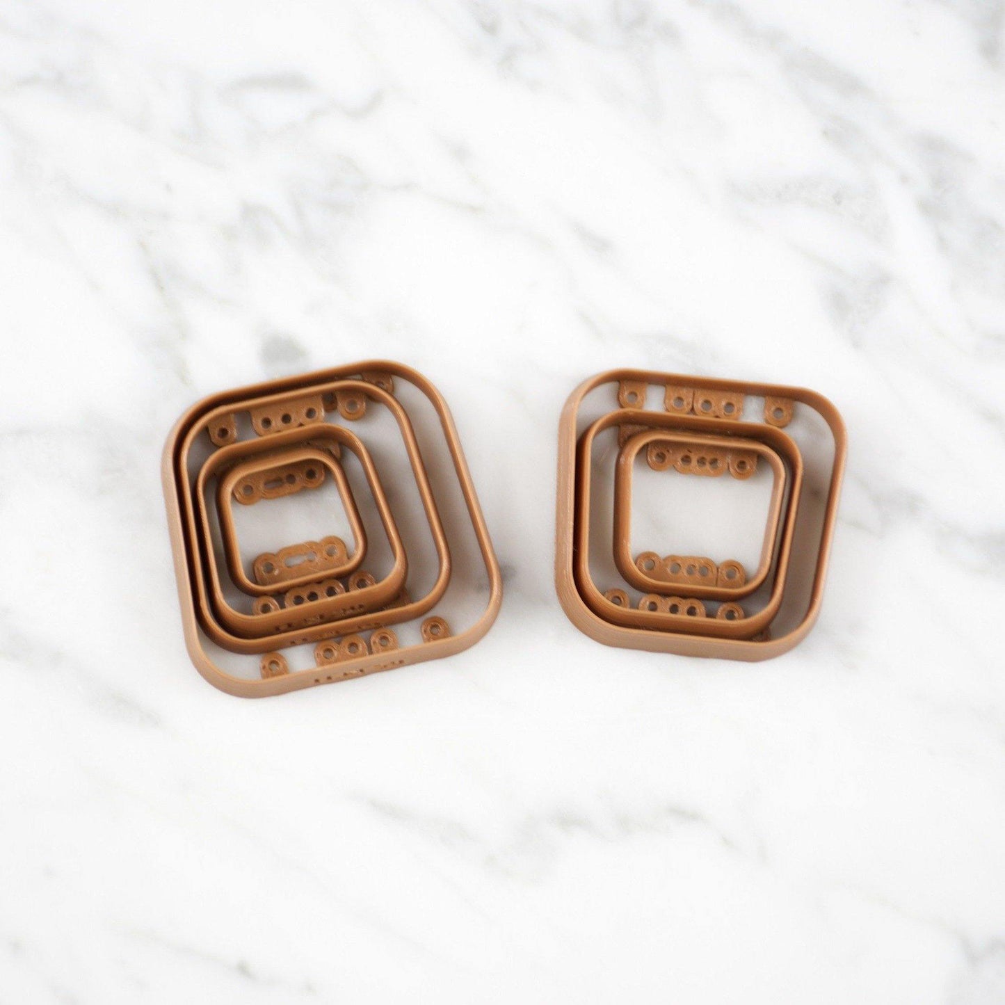 Fat Trapezoid Cutters - handmade earrings - handcrafted earrings - Saint Petersburg, Florida