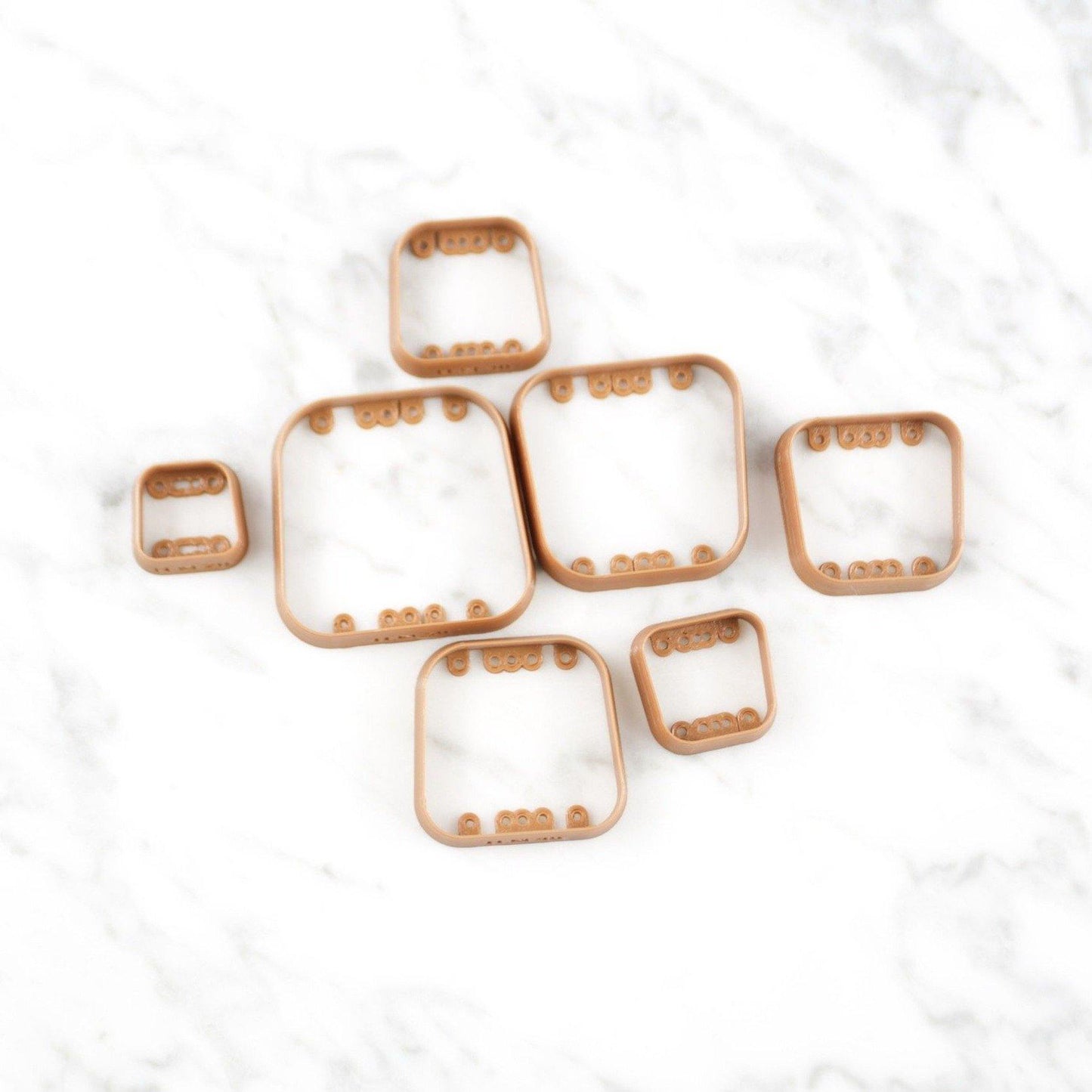 Fat Trapezoid Cutters - handmade earrings - handcrafted earrings - Saint Petersburg, Florida