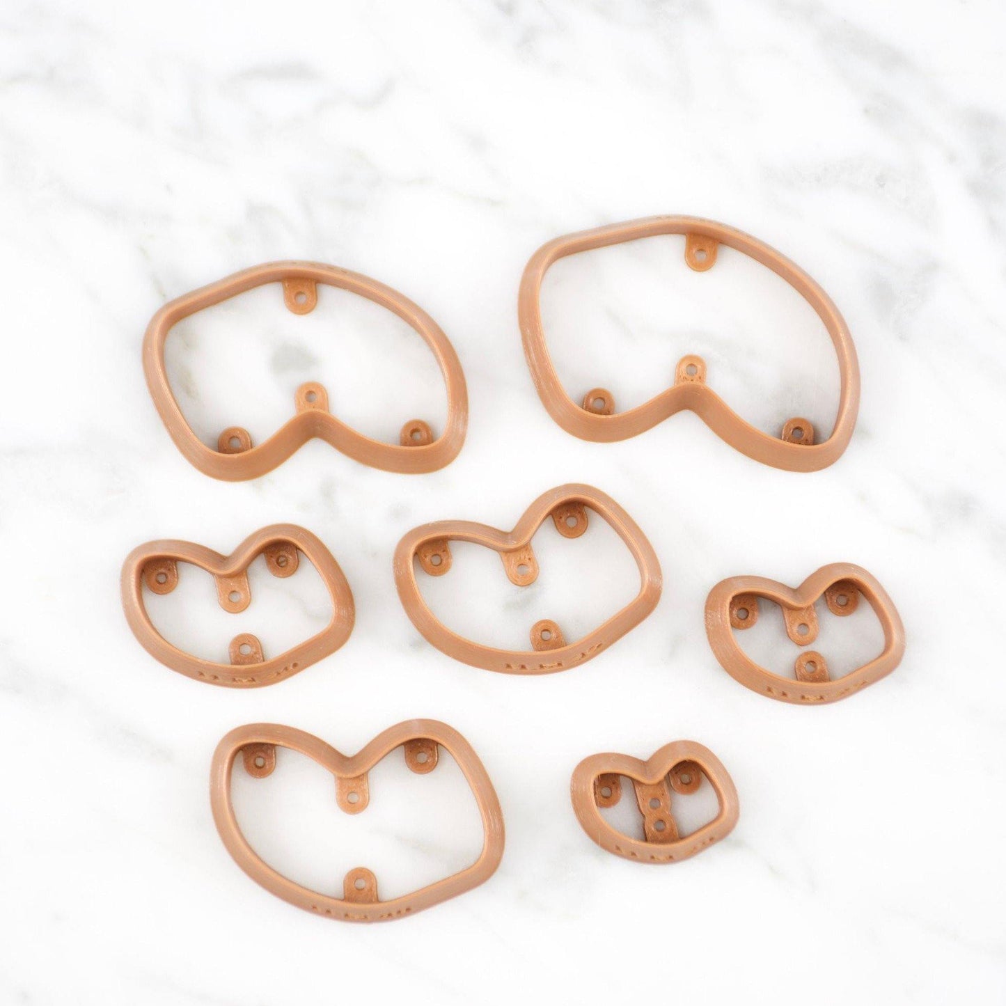 Organic Boomerang Cutters - handmade earrings - handcrafted earrings - Saint Petersburg, Florida