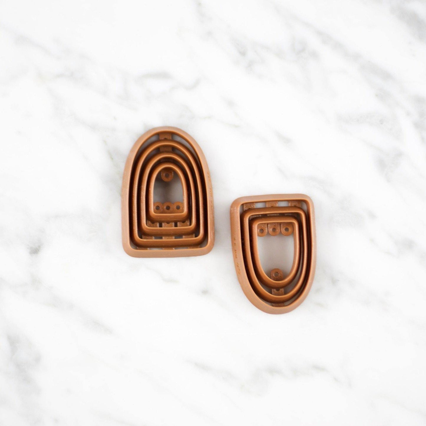 Organic Long Arch Cutters - handmade earrings - handcrafted earrings - Saint Petersburg, Florida