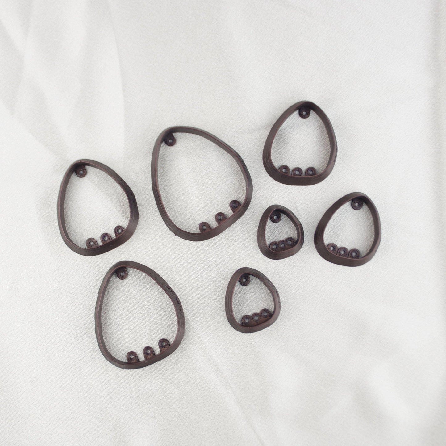 Organic No. 3 - handmade earrings - handcrafted earrings - Saint Petersburg, Florida