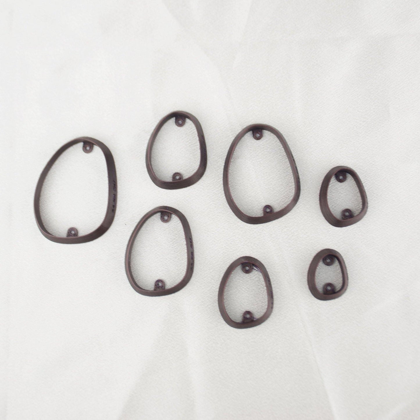 Organic No. 5 - handmade earrings - handcrafted earrings - Saint Petersburg, Florida