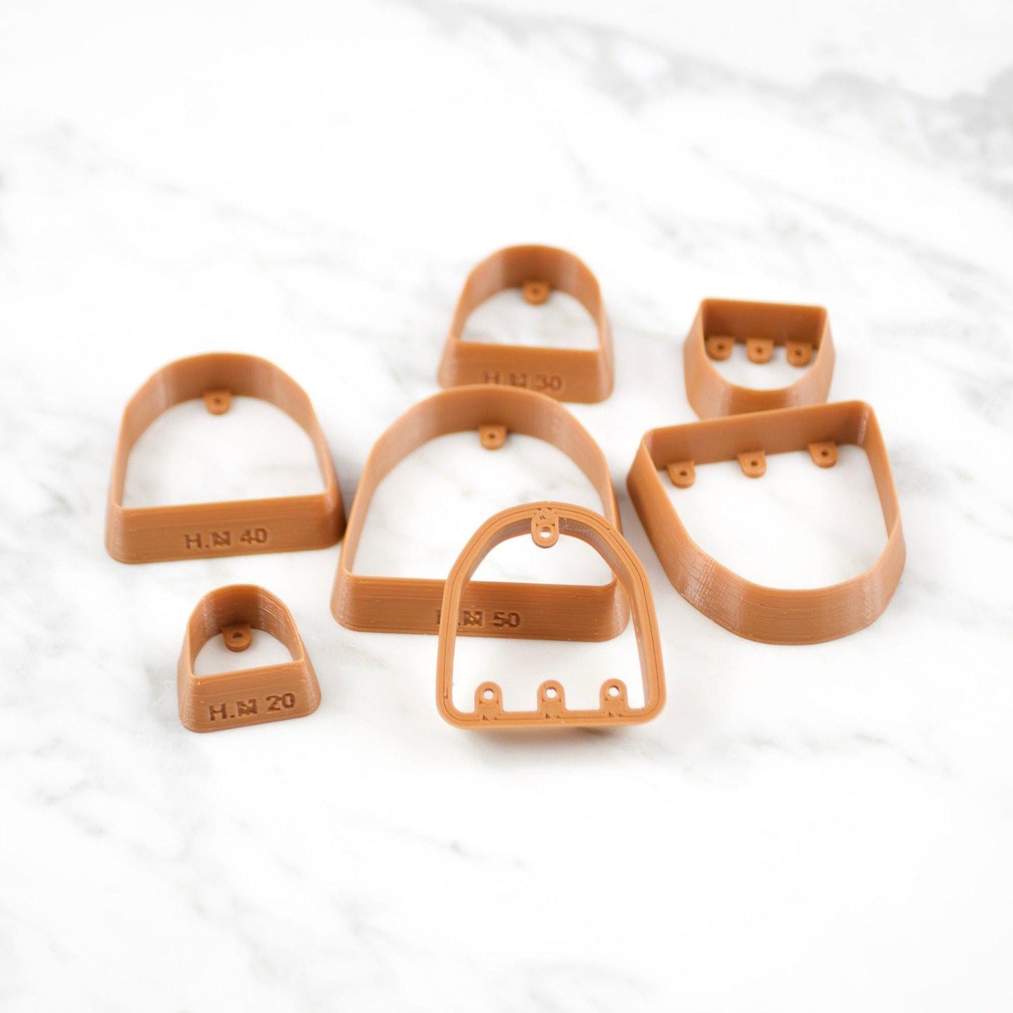 Organic Short Arch Cutters - handmade earrings - handcrafted earrings - Saint Petersburg, Florida