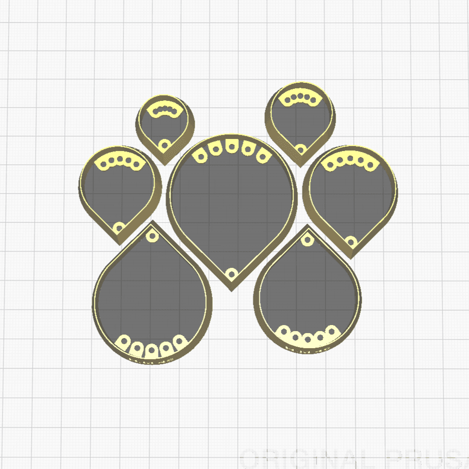 Rain drop Cutters - handmade earrings - handcrafted earrings - Saint Petersburg, Florida
