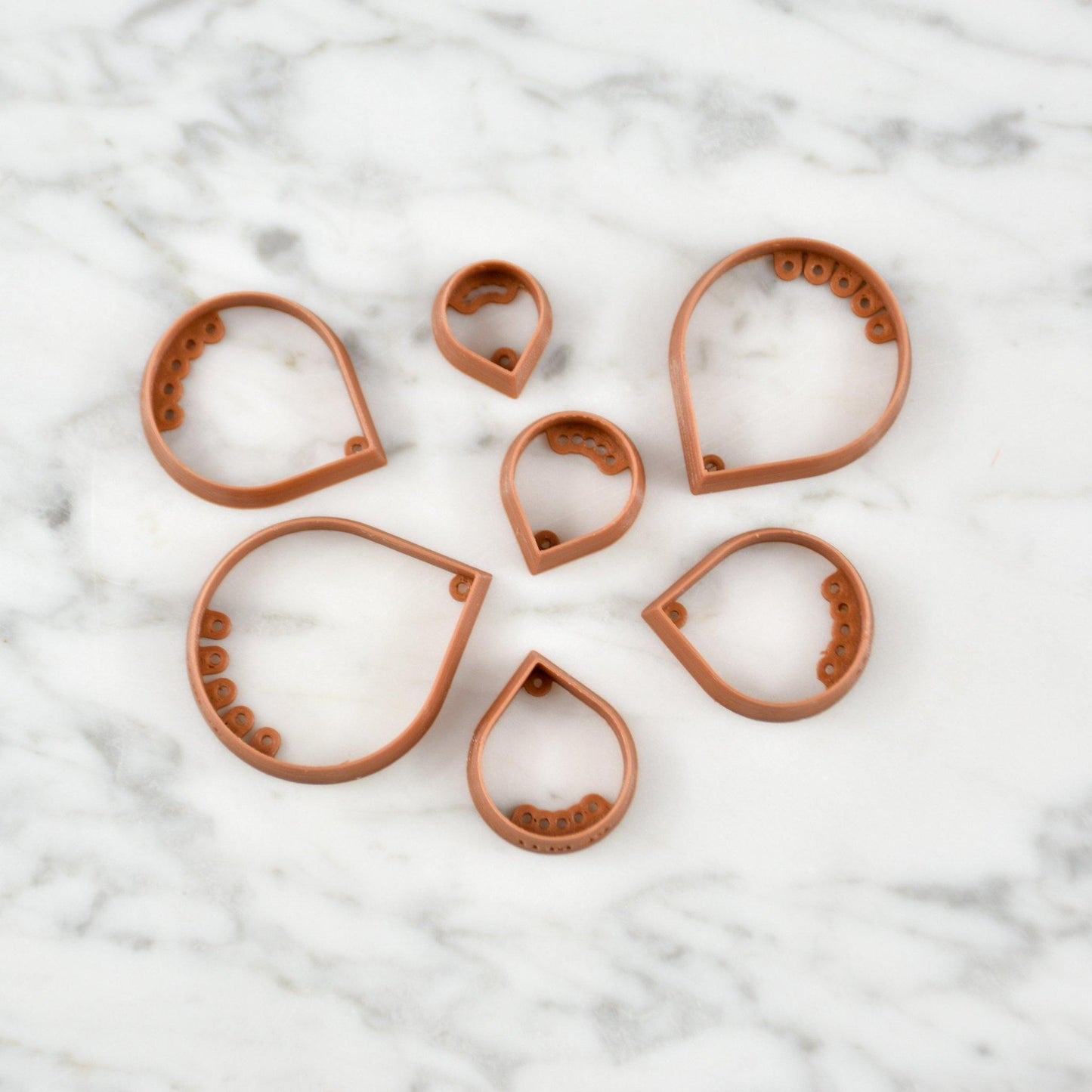 Rain drop Cutters - handmade earrings - handcrafted earrings - Saint Petersburg, Florida