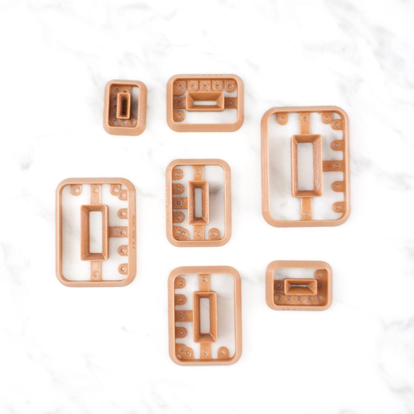 Square Donut Cutters - handmade earrings - handcrafted earrings - Saint Petersburg, Florida