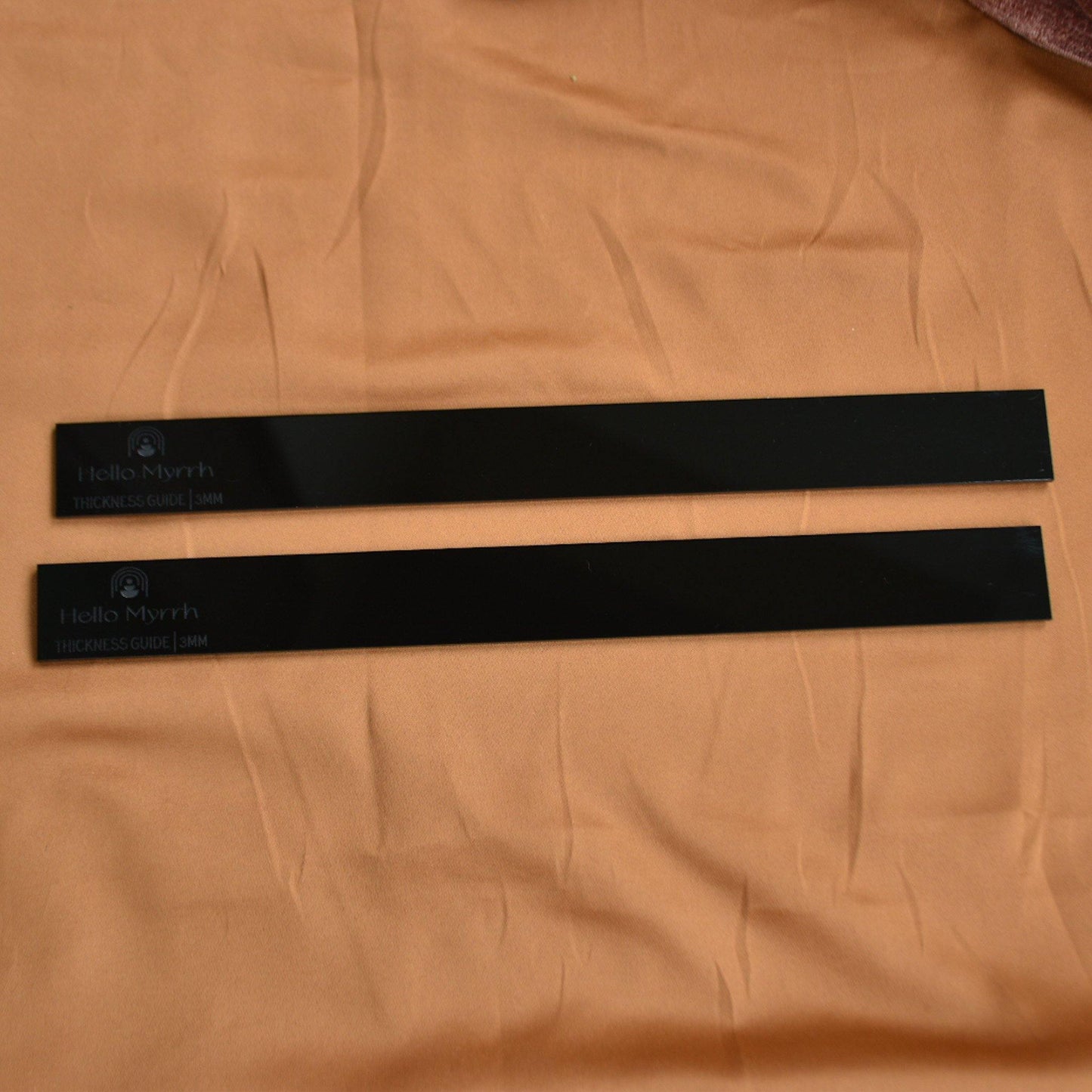Thickness Guide - Black - handmade earrings - handcrafted earrings - Saint Petersburg, Florida