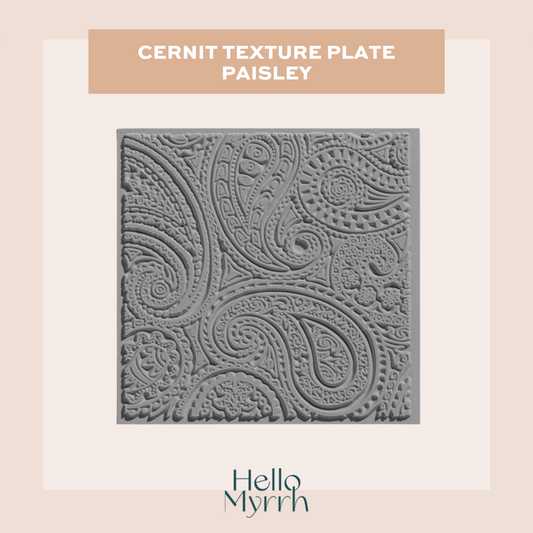 Cernit Texture Plate - Paisley