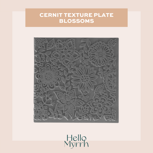 Cernit Texture Plate - Blossoms
