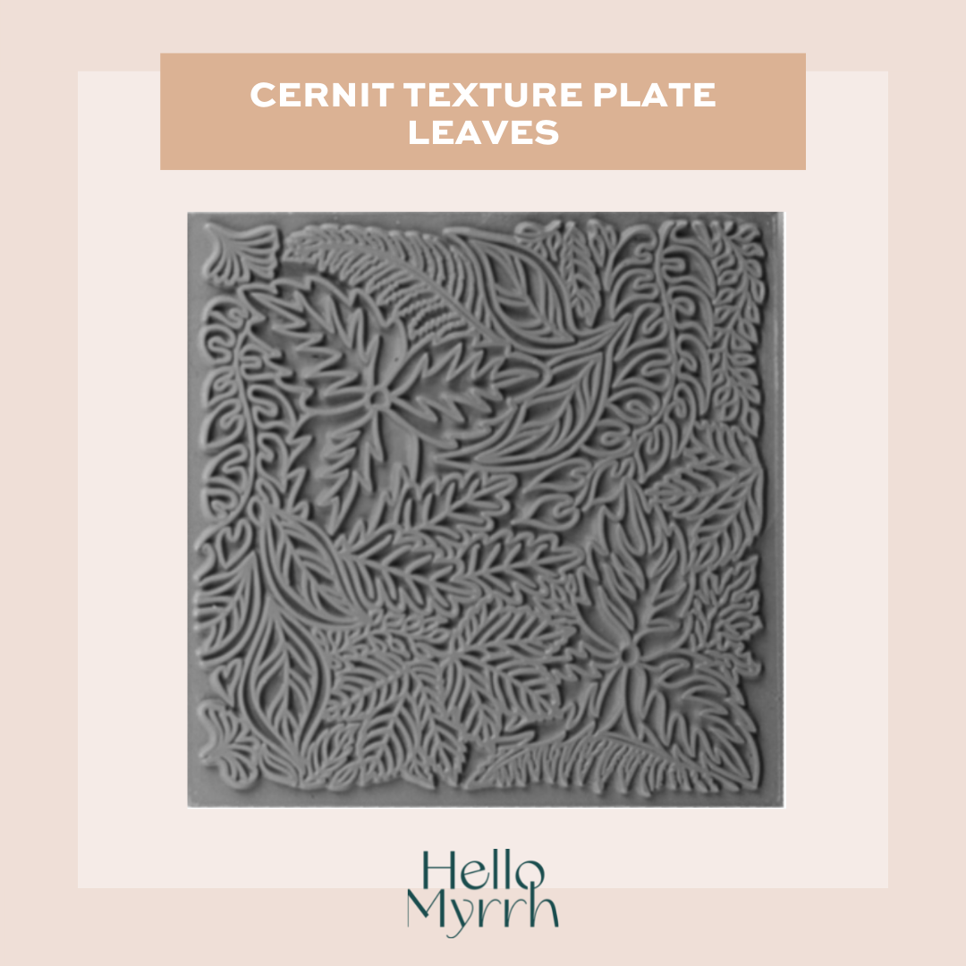 Cernit Texture Plate - Leaves