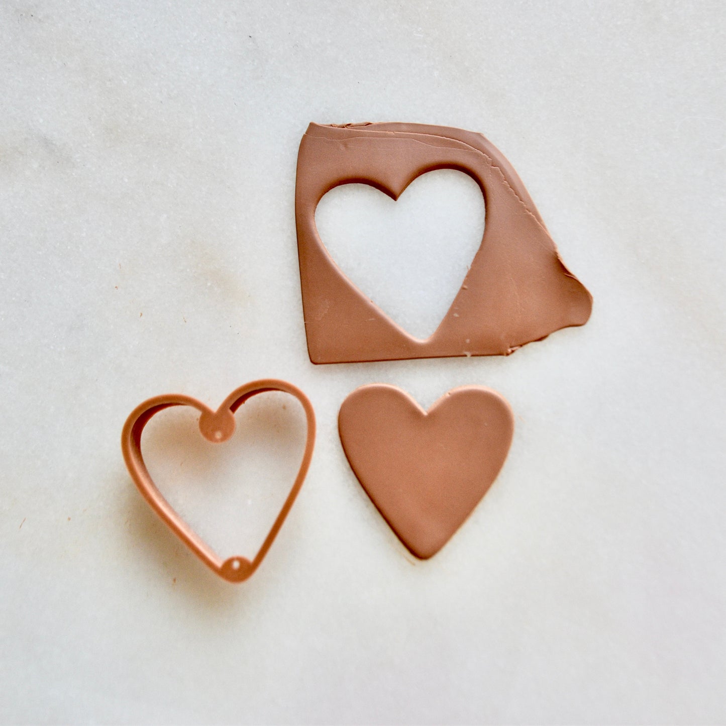 Slim Heart Clay Cutter