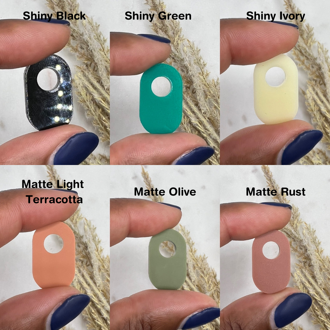 Acrylic Components - Skinny Oval
