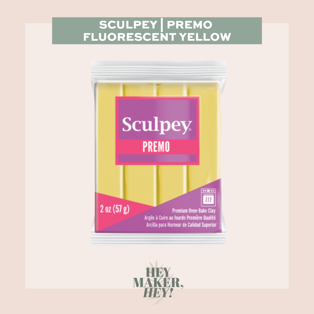 Sculpey Premo™ Polymer Oven-Bake Clay, Raw Sienna Brown, Non Toxic, 2 oz.  bar, Great for jewelry making, holiday, DIY, mixed media and more. Premium