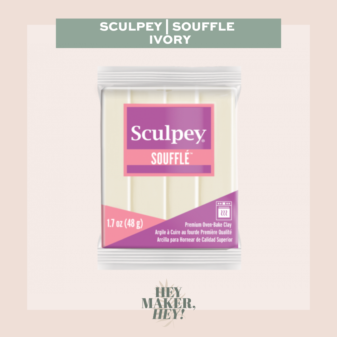 Sculpey Souffle Sea Glass 1.7 ounce SU 6505