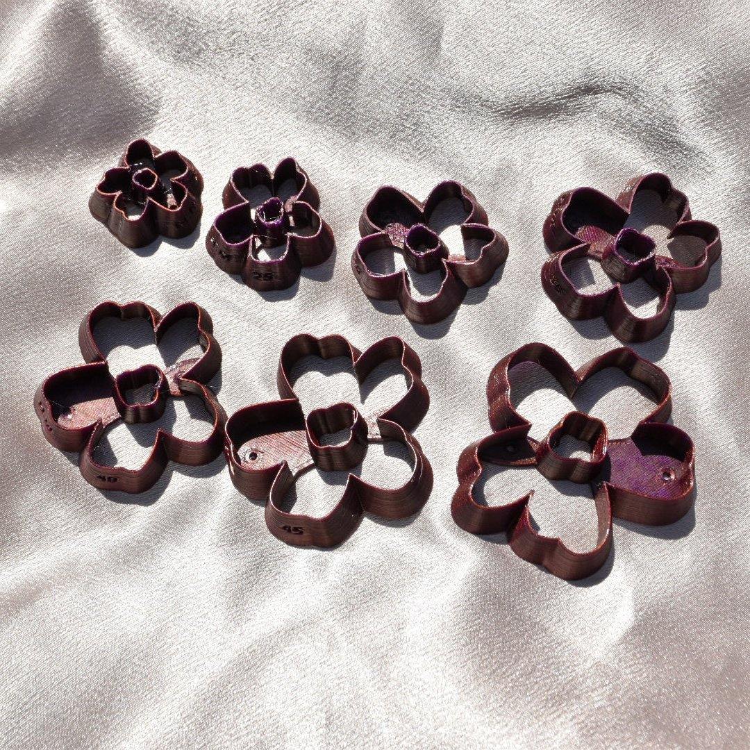 Flower No. 1 Cutters - handmade earrings - handcrafted earrings - Saint Petersburg, Florida