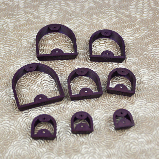 Regular Arch Cutters - handmade earrings - handcrafted earrings - Saint Petersburg, Florida